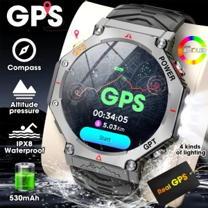 Built-in GPS Bluetooth Call Fitness Tracker Waterproof