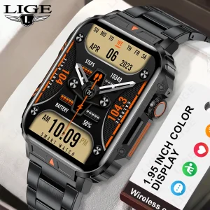 1.95" Screen Health Monitoring Watches IP68 Waterproof