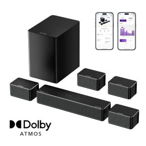 7.1 Surround Sound System Sound bar for TV with Dolby
